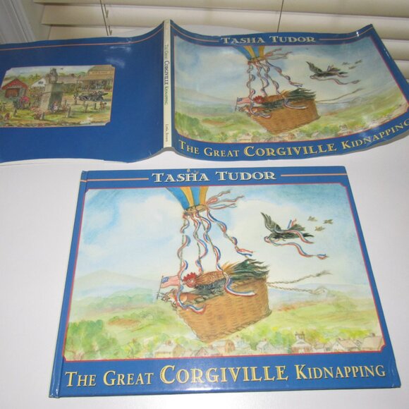 Tasha Tudor – The Great Corgiville Kidnapping (1997, First Edition, Hardcover - Picture 5 of 7